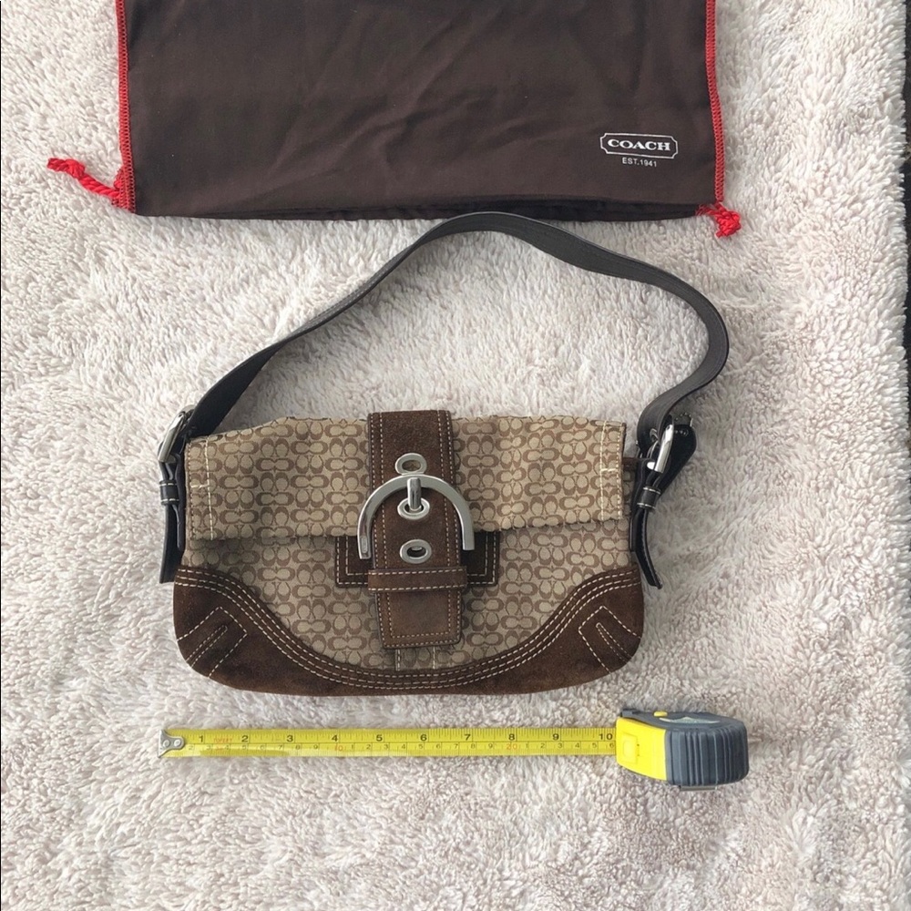 Small brown Coach purse